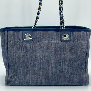 Chanel Denim Deauville Small Tote, Chanel Handbags