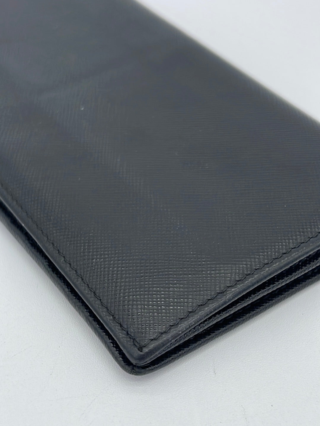 Black Saffiano Leather Wallet