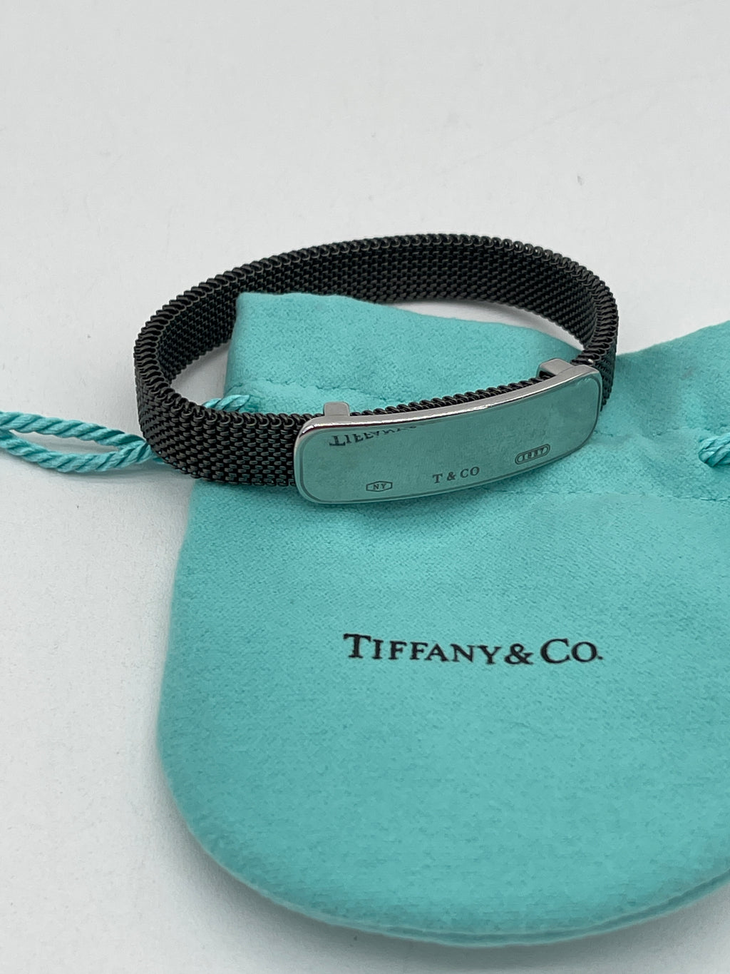 Preloved Tiffany & Co. 1837 Strech Mesh Steel Bracelet. 103024 P