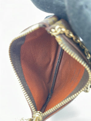 Ohrringe aus zweiter Hand  Louis Vuitton - Louis Vuitton Monogram Pochette  Cles Coin Key Case M62650 - Cra-wallonieShops
