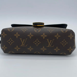 Louis Vuitton 3 Watch Case Monogram Canvas Brown