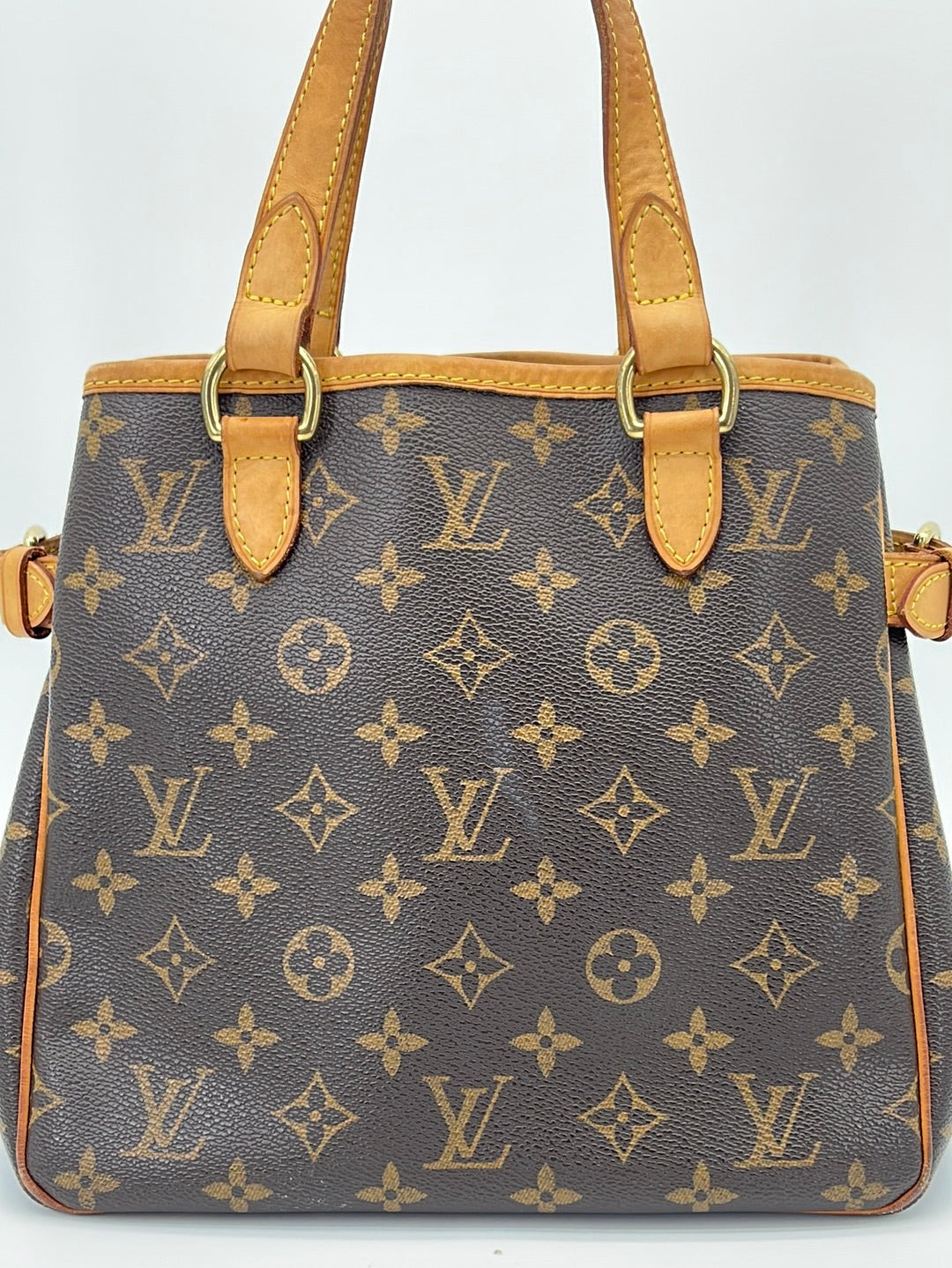 Authentic Louis Vuitton Classic Monogram Batignolles Tote Shoulder