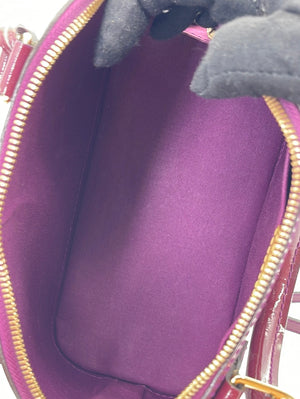 Louis Vuitton Alma Bag Purple