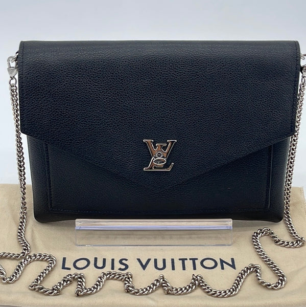 What fits in Louis Vuitton Mylockme Chain Pochette 
