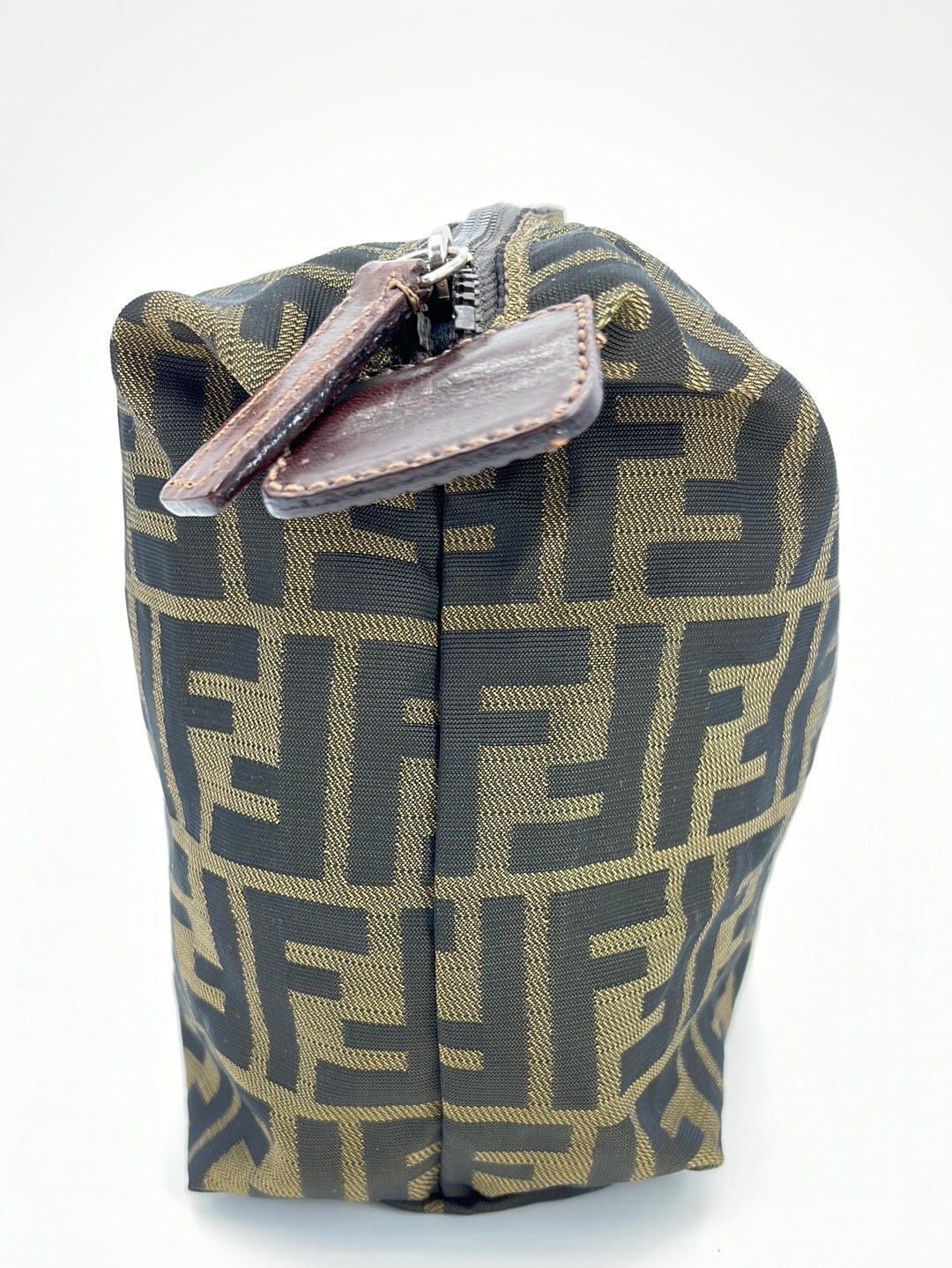 Vintage Fendi Zucca Cosmetic Bag 