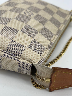 Louis Vuitton Damier Azur Mini Pochette Accessoires Bag – I MISS YOU VINTAGE