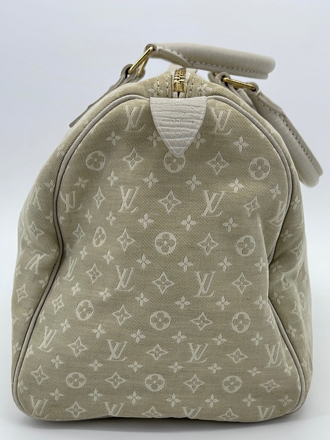 Louis Vuitton Ebene Monogram Mini Lin Speedy 30 ○ Labellov ○ Buy