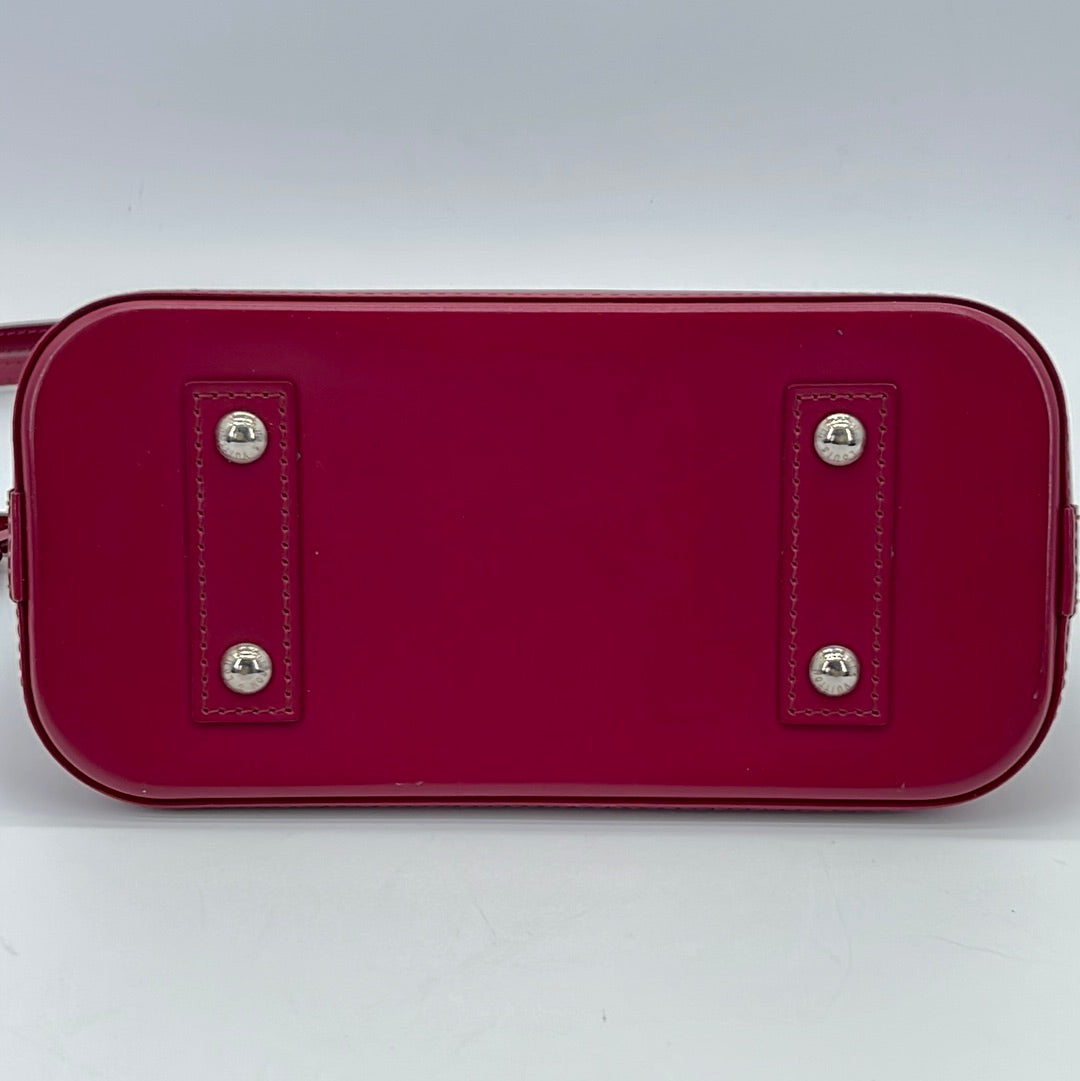PRELOVED Louis Vuitton Alma BB Red Epi Leather Crossbody Bag MI4192 06 –  KimmieBBags LLC