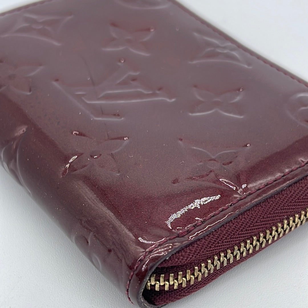 Louis Vuitton Metallic Vernis Zippy Wallet