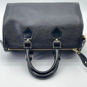 Louis Vuitton Vintage Louis Vuitton Speedy 30 Black Epi Leather