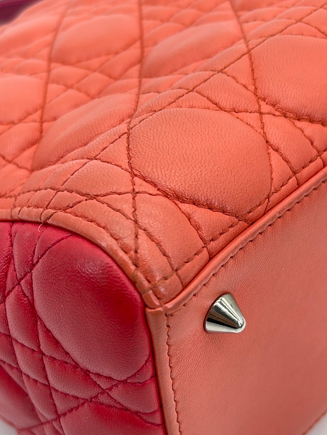 Lady Dior Medium size Totem brown lambskin handbag – Pragma Valuables