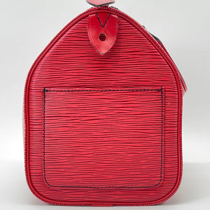 JFab Closet* Louis Vuitton Vintage Epi Speedy 30 Red *Pre Owned* –