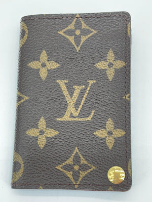 Louis Vuitton Monogram Porte cards Credit Pression Card Holder