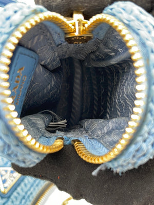Prada Re-edition crochet shoulder bag