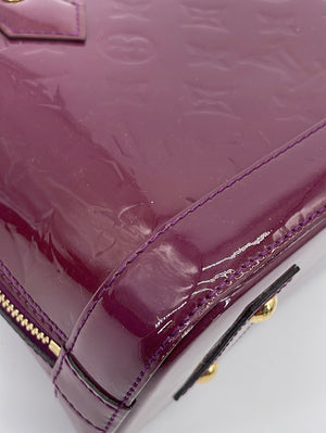 Sell Louis Vuitton Monogram Vernis Alma GM Bag - Purple