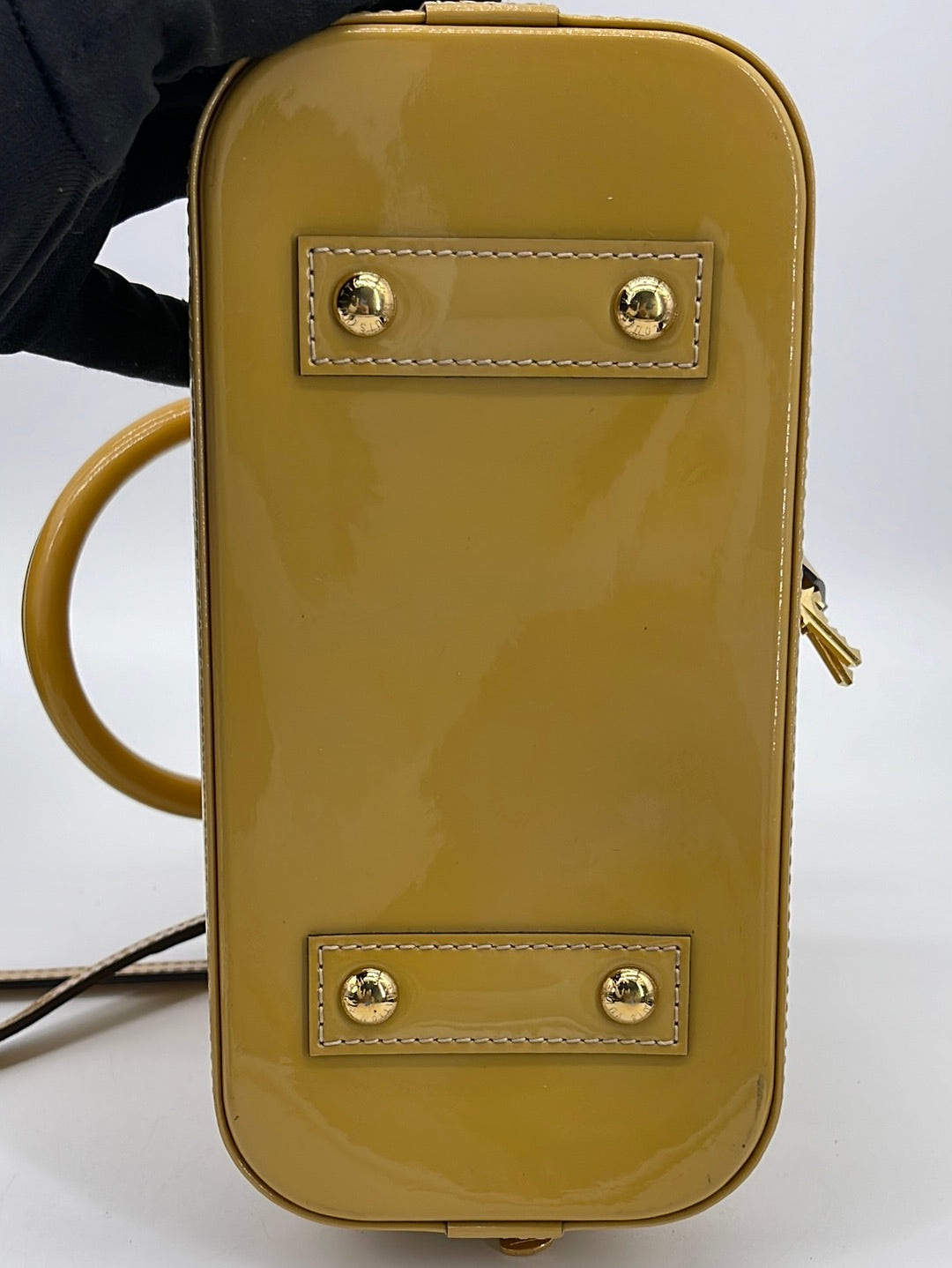 Louis Vuitton Alma BB 1854 Jaune Handbag - Allu USA
