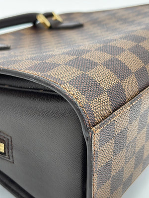 Louis Vuitton Damier Ebene Canvas and Leather Triana Bag at