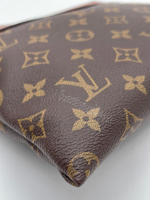 GIFTABLE Preloved Louis Vuitton Monogram Canvas and Pink Leather Zoe T –  KimmieBBags LLC