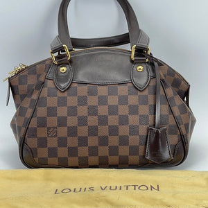 Louis Vuitton Damier Ebene Verona PM - Brown Handle Bags, Handbags