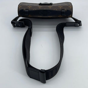 Lv-S Lock Sling Series Monogram Macassar Chest/Waist Bag + Free Box  （Unisex）, Men's Fashion, Bags, Sling Bags on Carousell