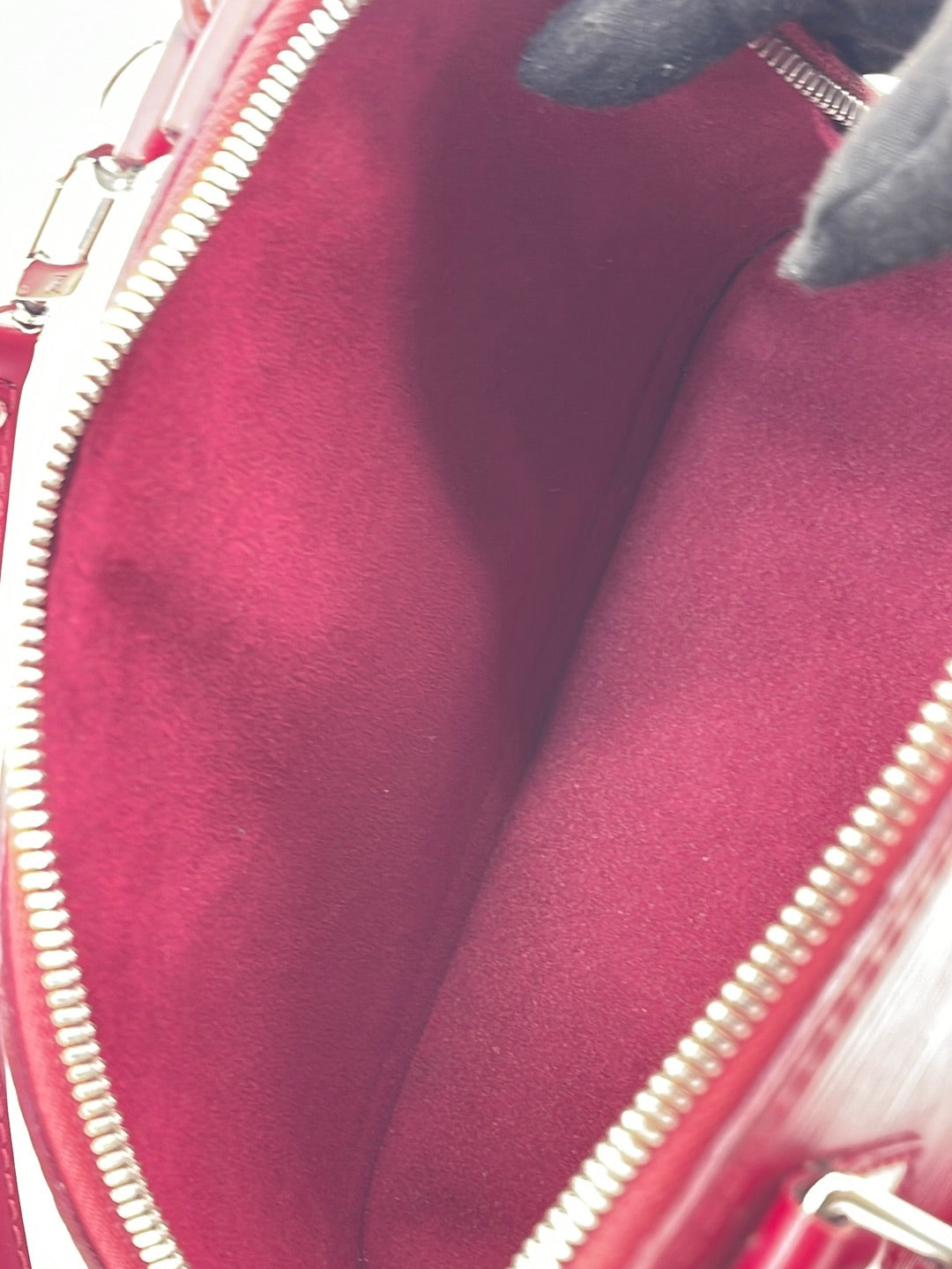Louis Vuitton Epi Alma BB Rose Ballerine Crossbody Bag - ShopperBoard