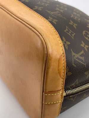 PRELOVED Louis Vuitton Tan Monogram Vernis Alma PM Handbag FL0183 0918 –  KimmieBBags LLC