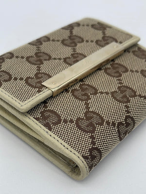 Pre-owned Gucci Monogram GG Canvas Wallet – Sabrina's Closet