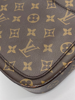 Vintage Louis Vuitton Saint Cloud PM Monogram Crossbody Shoulder Bag
