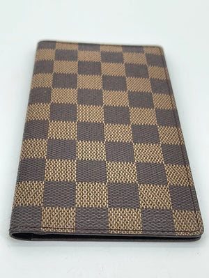 Louis Vuitton Porte-Valeurs Damier Ebene Canvas Organizer on SALE