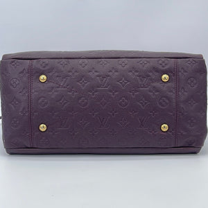 PRELOVED Louis Vuitton Artsy Purple Monogram Empreinte Leather MM Handbag  CA1112 031523