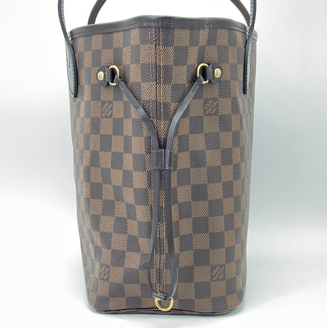 網上選購Louis Vuitton Pre-loved LOUIS VUITTON Neverfull MM monogram jungle dot  poppy denim Shoulder bag tote bag PVC leather Brown Red blue 2023 系列