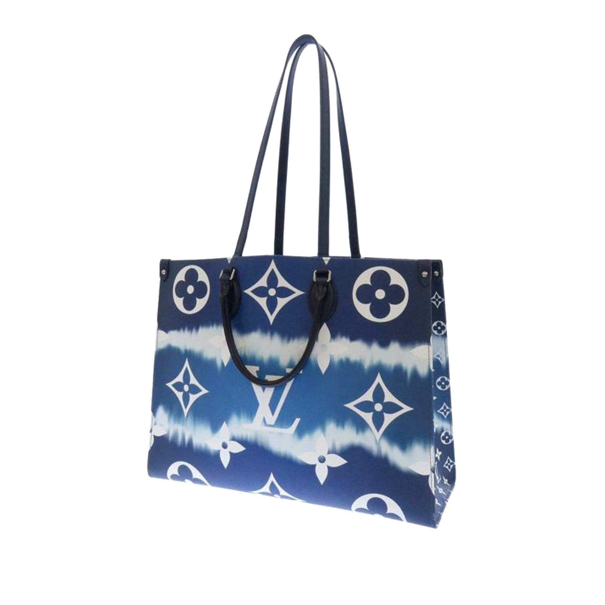 LV onthego gm blue  Bags, Louis vuitton bag, Louis vuitton limited edition
