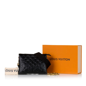 Louis Vuitton Monogram Coussin PM, Black