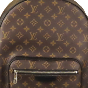 Louis Vuitton, Bags, Auth Louis Vuitton Rucksack Monogram Macassar Josh  M453