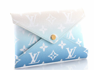 Louis Vuitton Blue Monogram By the Pool Kirigami MM Pouch