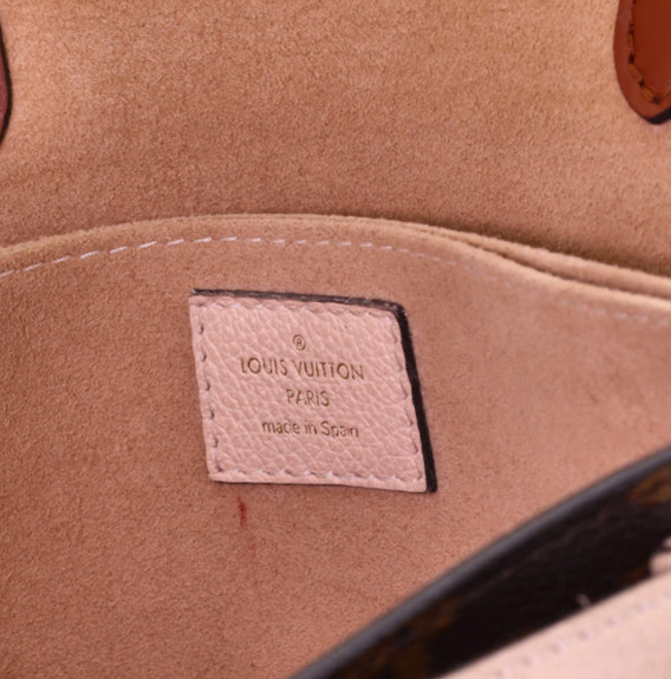 Louis Vuitton Vaugirard Handbag Monogram Canvas with Leather Brown 2363761