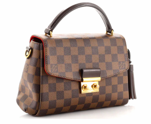 PRELOVED Louis Vuitton Damier Ebene Croisette Crossbody Handbag