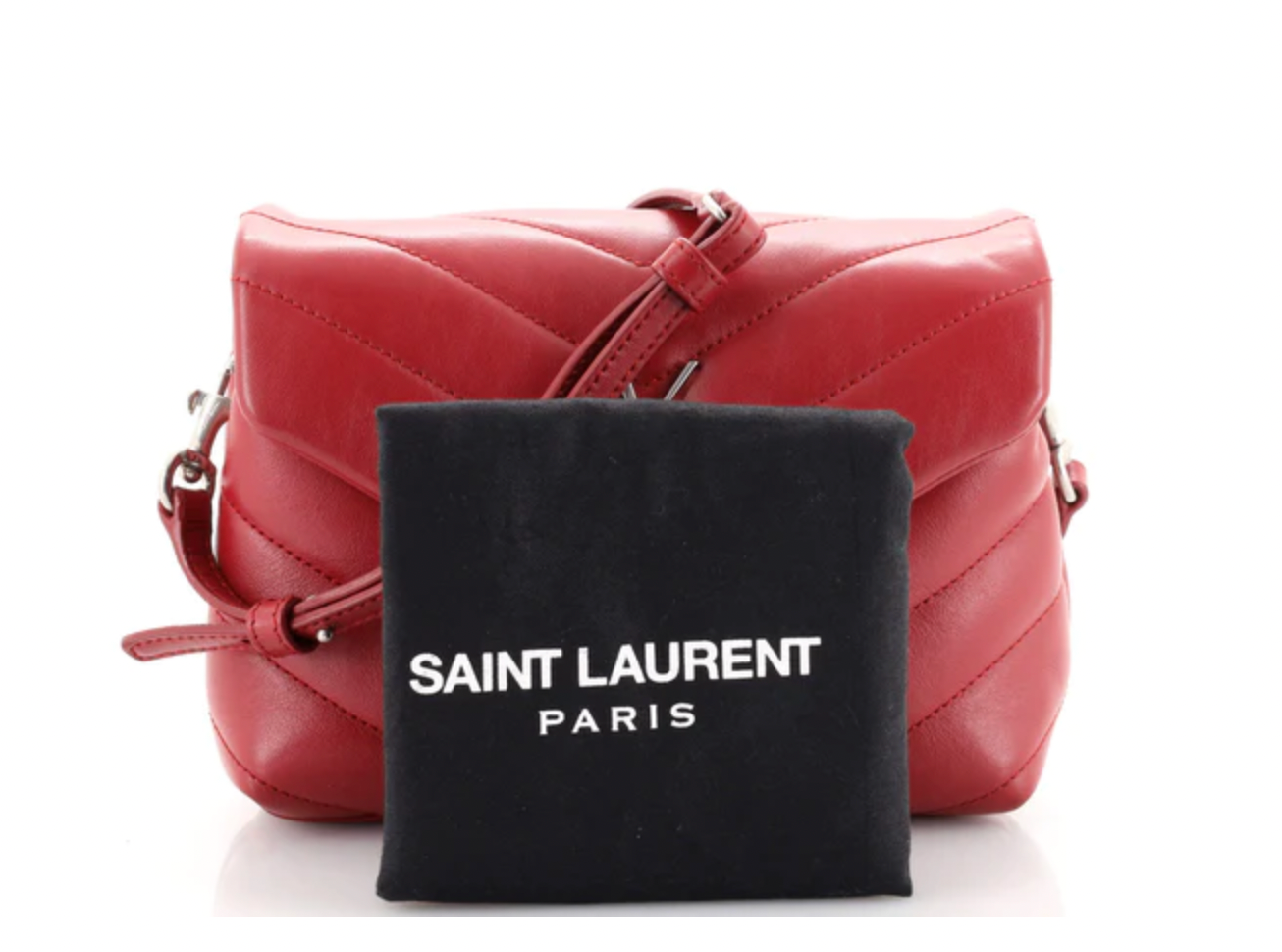 Saint Laurent Loulou Toy Leather Crossbody Bag