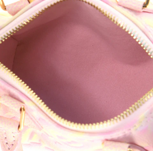 Louis Vuitton Pink Leather Monogram Empreinte Stardust Nano Speedy Ban –  Bagriculture