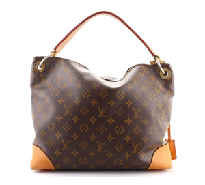 Louis Vuitton Rare Monogram Bagatelle Zip Hobo Bag 862399 For Sale at  1stDibs