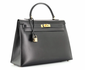2macchiat873 SOLD AUCTION Preloved Hermes Kelly 35 Handbag Nior