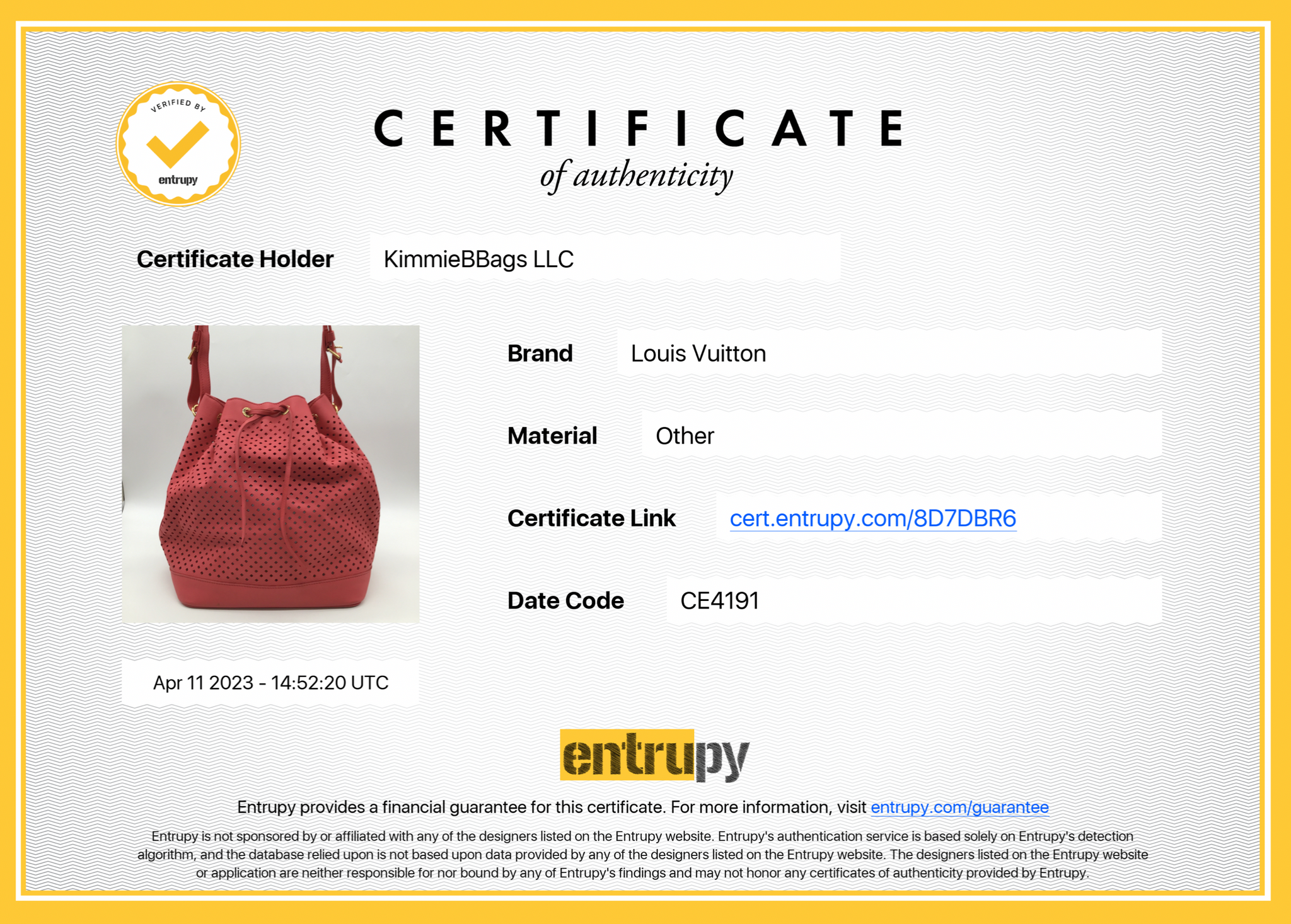 Sofia coppola leather travel bag Louis Vuitton Navy in Leather - 32721860