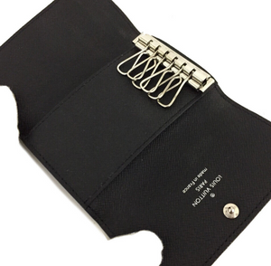 Preloved Louis Vuitton Damier Graphite Multicles 6 Key Holder