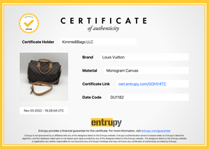 PRELOVED Louis Vuitton Speedy 25 Monogram Bandolier Bag DU3163 012723 –  KimmieBBags LLC