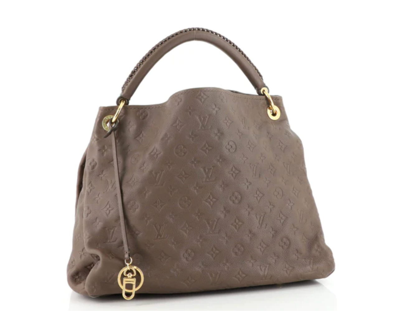 Artsy leather handbag Louis Vuitton Brown in Leather - 19800916