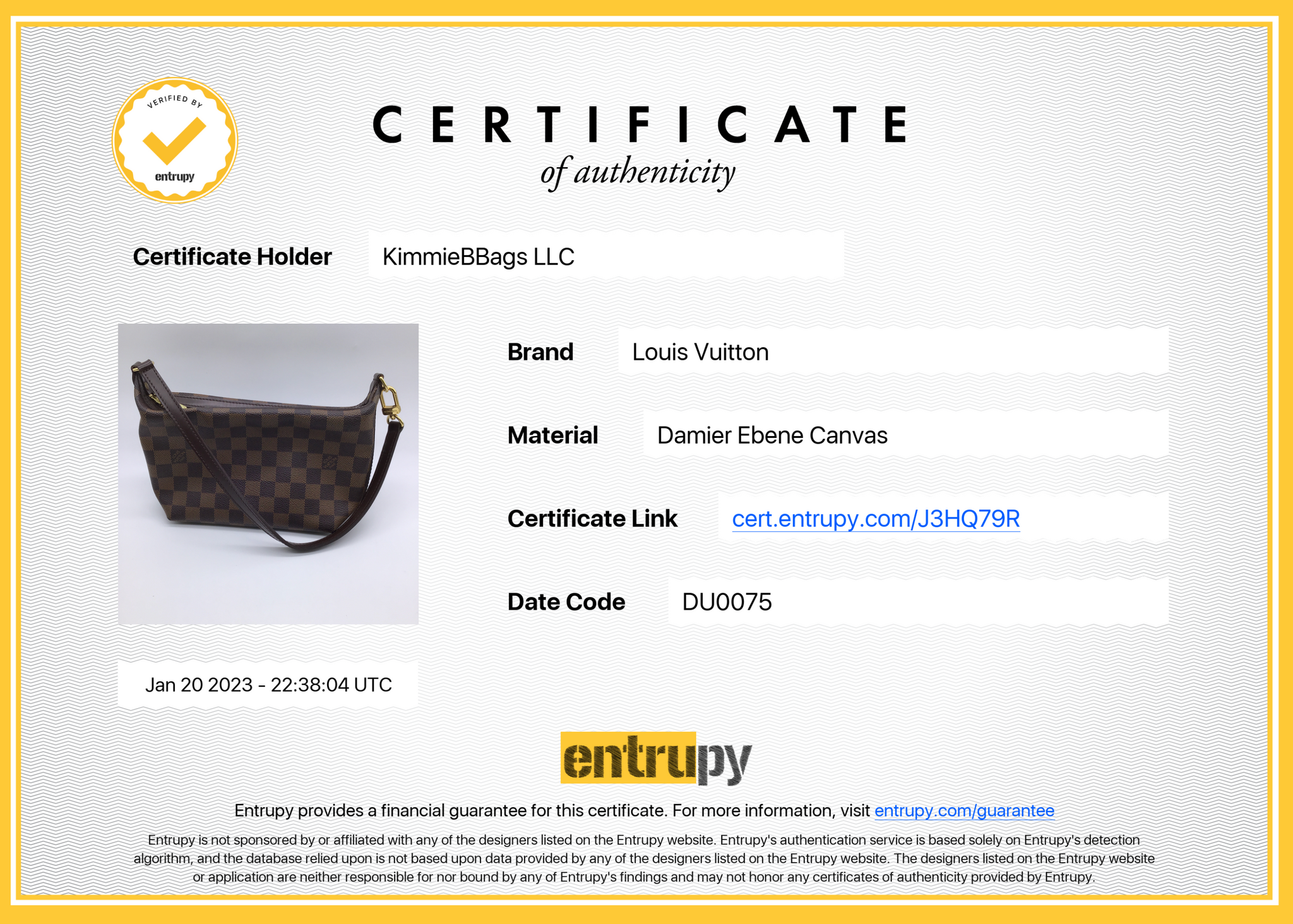 Louis Vuitton Pochette Damier Ebene ○ Labellov ○ Buy and Sell Authentic  Luxury
