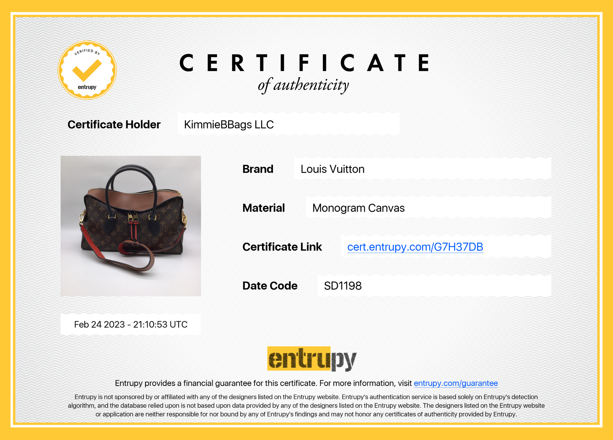 Authenticated Used LOUIS VUITTON Louis Vuitton Messenger PM