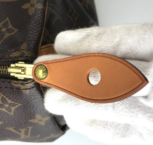 Louis Vuitton Monogram Mini Lin Speedy 30. DC: SP4027. With lock