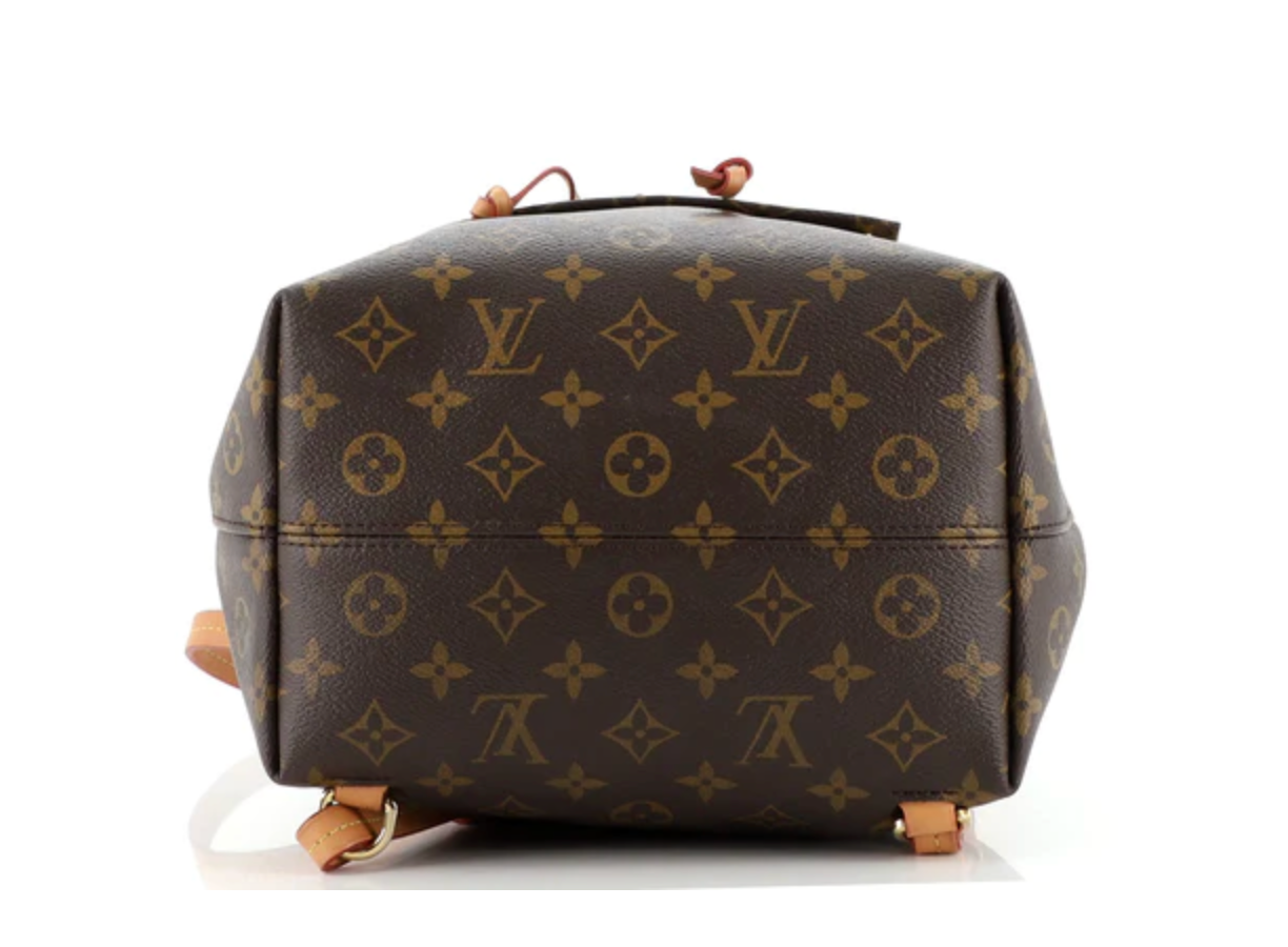 Louis Vuitton Montsouris PM backpack monogram canvas / leather GHW (Ne