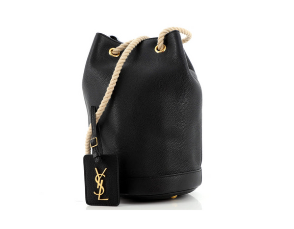 Épure S Bucket bag Black - Leather (10161HYZ001)